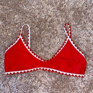 Shein scooped bikini top
